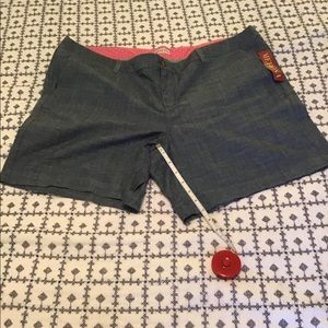 Merona chambray shorts size 18
